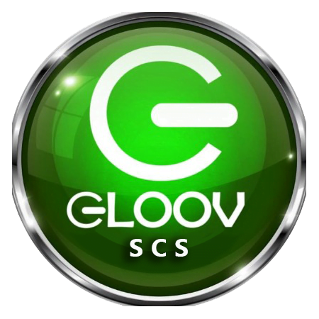 Logo de Scooter Elétrica, Patinete Elétrico, Santa Cruz do Sul, Lajeado, Gloov SCS